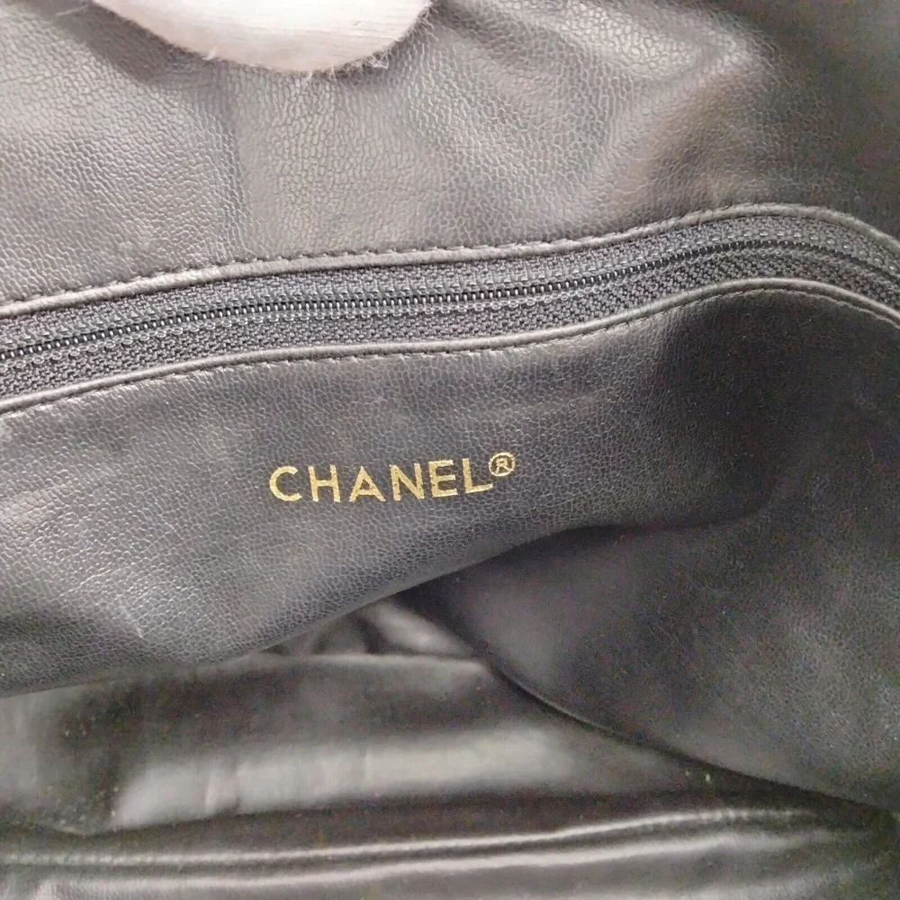 Chanel Matrasse   Black Lamb Skin - Picture 7 of 11
